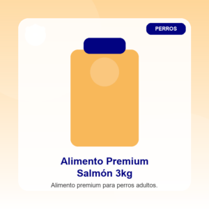 Alimento Premium Salmón 3kg
