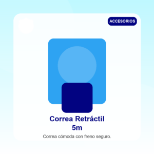 Correa Retráctil 5m